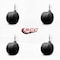 Service Caster 3'' Office Chair Casters Nylon Twin Wheel 5/16 Threaded Stem , 4PK SCC-UHTS02S75-NYS-5161810-4 - alternate 3